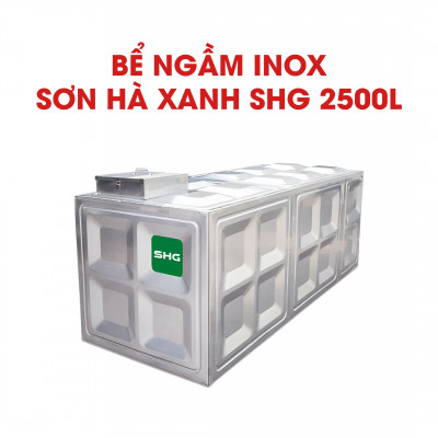 Bể Ngầm Inox Sơn Hà Xanh SHG 2500L