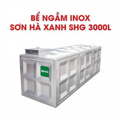 Bể Ngầm Inox Sơn Hà Xanh SHG 3000L