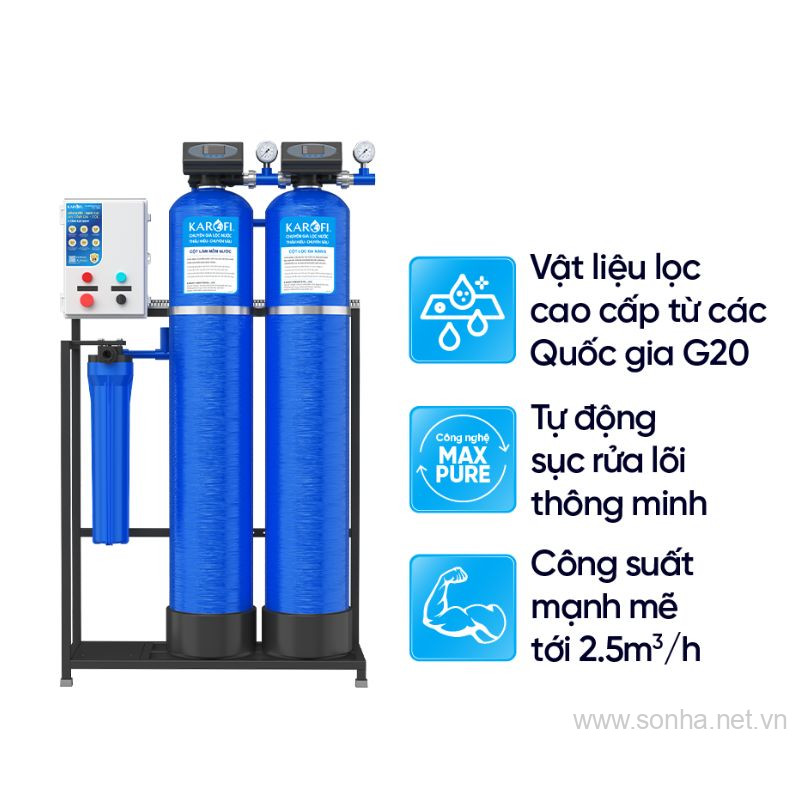 Máy lọc tổng trung tâm Karofi KTF-332CT