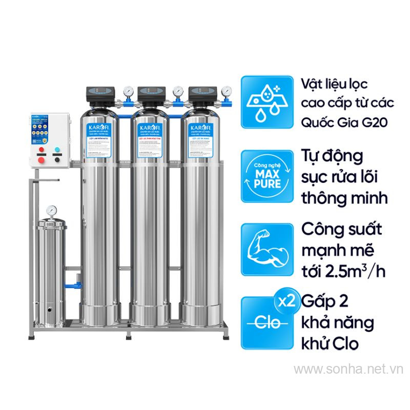 Máy lọc tổng trung tâm Karofi KTF-333IT